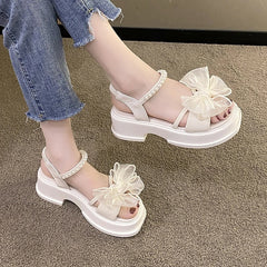 Hnewly Ladies Shoes on Sale Fashion Modern Women's Sandals Summer Daily Sandals Women Solid Shoes Ladies Platform Zapatillas