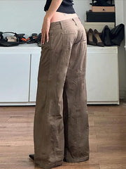 hnewly - Vintage Low Rise Straight Leg Jeans hnewly
