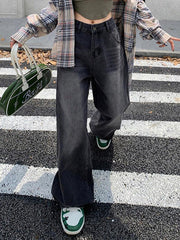 hnewly - Vintage Wide Leg Jeans HOT