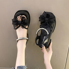 Hnewly Ladies Shoes on Sale Fashion Modern Women's Sandals Summer Daily Sandals Women Solid Shoes Ladies Platform Zapatillas
