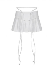 Hnewly - Pleated A-line Skirts ddbos-shop
