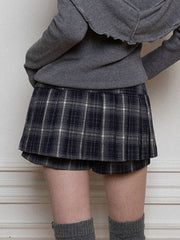 Hnewly - summer inspo England Style Plaid A-Line Skirt Preppy Style Simple All-Match Basic Women Mini Skirt Trendy Fashion Clothes