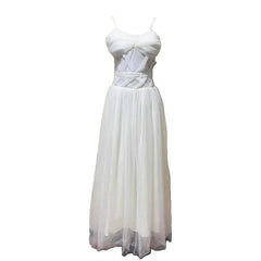 Hnewly Fashion Women Dress Solid Color Sleeveless Strapless Female Summer Birthday Party Dresses New Tide