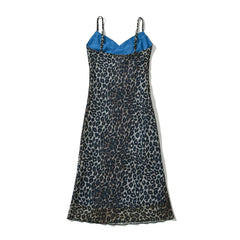 Hnewly Prom dresses Summer birthday dresses luxury one pieces midi dress evening party vacation outfis leopard dress sleeveless