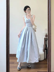 Lunivop Summer Women Vintage Elegant Party Sleeveless Midi Dress Lady Evening Party A Line Fashion Prom Female Clothing Vestidos