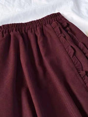 Hnewly spring birthday outfit Korean Girl Kawaii Suits Peter Pan Collar Tie Fashion Shirt High Waist + Slim Double Fungus Edge Retro Skirt Elegant Set