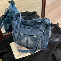 Hnewly Unique Retro Crossbody Handbag Large Capacity Simple Design Also Serves As A Practical And Elegant Diaper Bag