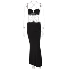 Hnewly Maternity Dress Photoshoot Sexy Black Strapless Bodycon Gown Pregnancy Photography Prop Elegant Studio Photo Shoot Outfit