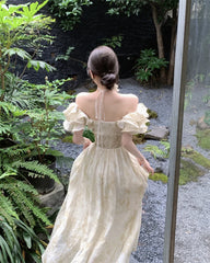 Hnewly French Vintage White Strapless Midi Dresses for Women 2024 Summer New Elegant Party Sleeveless Slim Evening Prom Female Clothing