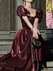 Hnewly Spring Summer Women Elegant Casual Wedding Dress Vintage Red White A-Line Party Prom Dresses Female Birthday Clothes Vestidos