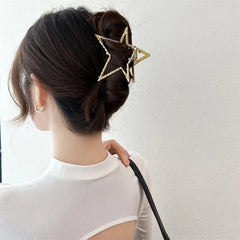 Lunivop Metal Bow Hair Claw Clips For Women Girls Clamps Korea Geometric Grab Large Metal Hairpins Barrettes Fashion Hair Accessories