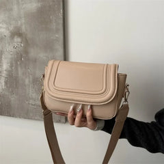 Hnewly Popular Ladies Leather Handbag With Crossbody Strap, Luxury Shoulder Bag By Famous Designer, Elegant Messenger Tote Classic