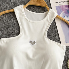 Hnewly Sexy hollow out off shoulder Chic Korean Fashion Tank Top Slim Corset Bustier Party Club Hotsweet women clothing