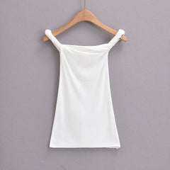 Hnewly Sexy crop tops women Summer knit t shirt white kawaii pink t shirts off shoulder short sleeve tees slash neck top ruched