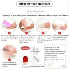 Hnewly 24Pcs Elegant Black Almond Press-On Nail With Pearl Heart&Bow Accents-Glossy Finish Short Length Removable False Nails For Women