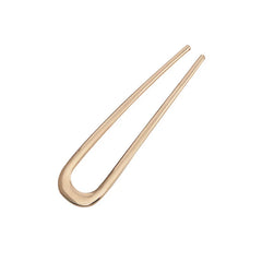 Lunivop U-Shaped Hair Fork Fashion Hairpin Black Color Metal Hairpin Geometric Design Headwear Hair Sticks Women Girls