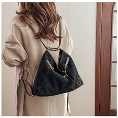 Hnewly Vintage Punk Shoulder Bag Y2K Serpentine Style for Women Large Capacity Hot Girl Handbag Trend Tote Bag for Friends Gift