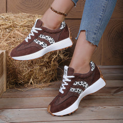 Hnewly Spring Autumn New Round Toe Comfortable Casual Women's Shoes Fashionable Hot Selling Sexy Breathable Lace Up Work Flat Shoes