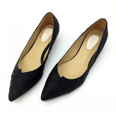 Lunivop Women's Pointed Toe Pumps Spring Autumn Shallow Slip On Women Low Heel Pumps Office Lady Casual Single Shoes