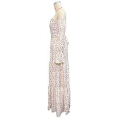 Hnewly Boho Floral Maternity Dress Off-Shoulder Long Sleeve Pregnancy Gown Photoshoot Baby Shower Elegant Maternity Photography Dress