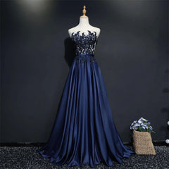 Hnewly Elegant Tank Crystal A-line Satin Illusion Formal Evening Dresses for Women Court Train Party Dresses Prom Dress