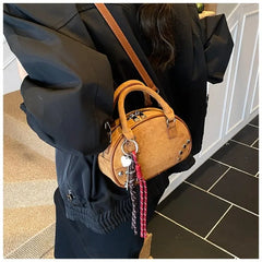 Hnewly Premium Ladies Shoulder Bag Leather By Famous Designer, Women's Handbags Crossbody-Bag Popular Classic Elegant Style