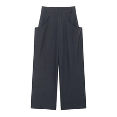 Hnewly Women'S Loose Spring New High Waist Wide Legs Casual Trousers Fashion Trend Female Suit Straight Pants