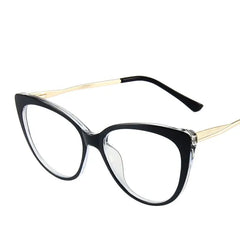 Lunivop Fashion Cat Eye Optical Glasses Frames Women Vintage Clear Lens Optical Eyeglasses Frame Prescription Spectacle Frames