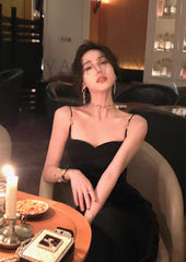 Hnewly Vintage Designer Fashion Sexy Slim Fit Bodycon Dress for Women Long Party Club Prom Evening Strap Midi Dresses Summer 2024 Robe