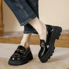 Hnewly Women's Shoes Loafers Korean Style Non Slip Ladies Pumps Popular Elegant Dress Footwear Comfortable Spring Wholesale Lastest On