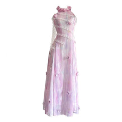 Hnewly Fashion Patchwork Slim Dress Women's Round Neck Sleeveless Casual A Line Dresses 2025 Summer New Tide