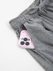 Hnewly New Women's High Waist Wide Leg Cropped Pants, Retro Loose Lantern Pants, Spring Autumn Sweet Ruffled Casual Trousers.