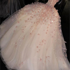 Hnewly Breast light luxury small pink host student art test performance dress