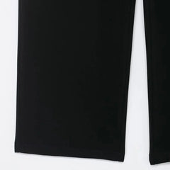 Hnewly Women's Long Pants Spring New Style Solid Color Zipper Decor High-Waist Pants Commuting Fashion Casual Personalized