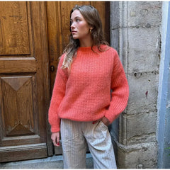 Hnewly Casual Women's Solid Knitted Sweater Loose O-neck Long Sleeve Female Pullover Autumn Winter Lady Chic All-match Knitwear