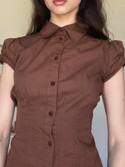 Hnewly summer inspo Fashion Vintage Halter Sexy Lace Black Vest+ Y2k Slim Fit Long Sleeve Red Tops Women 2025 Early Autum New Two Piece Sets