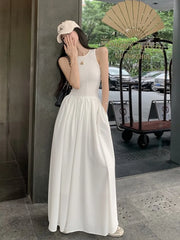 Hnewly Summer New Women Elegant Midi A Line Party Dress Female Vestdios Office Lady Bodycon Fashion Slim Clothes