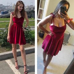 Hnewly NEW YEAR DRESS TO IMPRESS Chic Fashion Sexy Straps Mini Dress Women High Waist Y2K Christmas Red Party Dress Korean Streetwear Autumn Vestidos