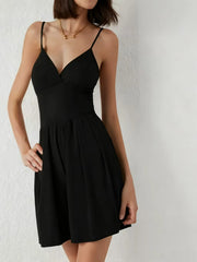 Hnewly Summer pants pocket set, solid color, elegant, casual, strappy shorts, fashionable, comfortable jumpsuit.