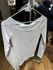 Hnewly New Lace Patchwork Sweet Long Sleeve T Shirt For Women Sexy Scoop Neck Slim Cotton Tees Tops Vintage Solid Simple T-shirts Y2k