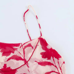 Hnewly Chic Printed Sleeveless Women Sling Maxi Dress Sexy Backless High Waist Slim Vestidos Summer New Lady Vacation Street Wears