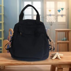 Hnewly New Vintage Women Backpacks Japanese Style Canvas Travel Backpack Large Capacity Teenagers Schoolbag