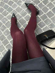 Hnewly Winter Sexy Female Stockings Leggings Skinny Patchwork Casual Solid High Waist Slim Streetwear Women's Pantyhose Lingerie