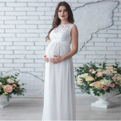Hnewly Pregnant Mother Photography Props Pregnancy Dress Maternity es for Photo Shoot Women Lace Maxi Gown Clothing