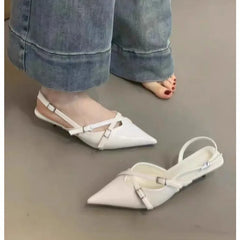 Hnewly Elegant Party Dress Shoes for Women Sandals Women's Pointed Toe Heels Designer Stripper Shoe Talon Low Heels Pumps Zapatos