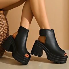 Hnewly Summer Fish Mouth Open Toe Light Sexy Banquet High Heel Sandals Fashionable New Non-slip Comfortable Women's Casual Sandals