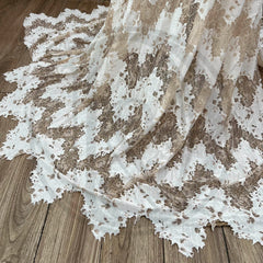 Hnewly Boho Lace Maternity Dresses Photoshoot Long Dress Wave Maxi Gown Robe for Pregnant Woman Photography Baby Shower Gift