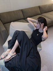 Hnewly Summer New Women Elegant Midi A Line Party Dress Female Vestdios Office Lady Bodycon Fashion Slim Clothes