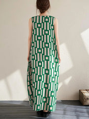 Hnewly Summer Women's V-Neck Boho Kaftan Dress Lightweight Loose Fit Beach Cover Up Vintage Flowy Maxi Dress