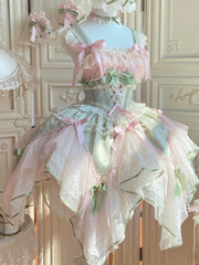 Hnewly Lolita Dresses for Woman New Spring and Summer Suspender Dress Jsk Sweet Girl's Wedding Dress Birthday Party Ball Gown Vestidos